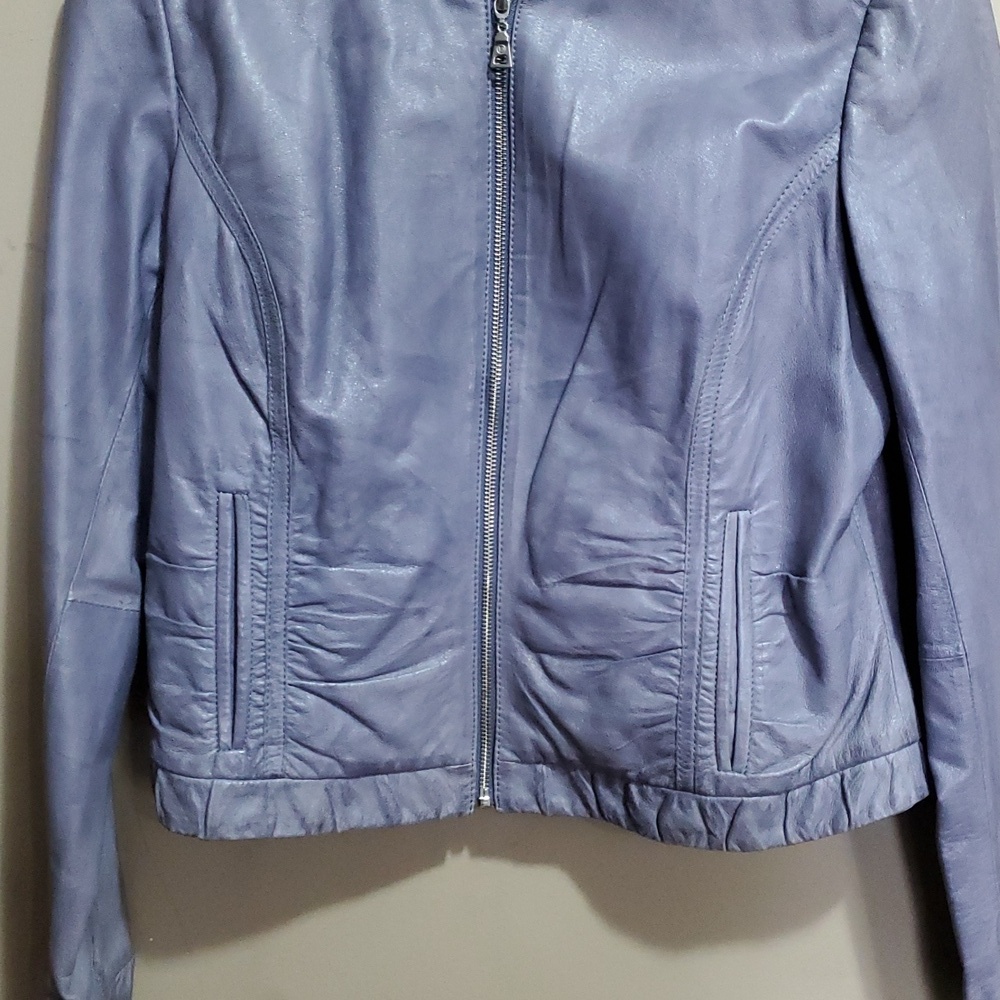 Danier Leather Lavender Jacket - Picture 4 of 10